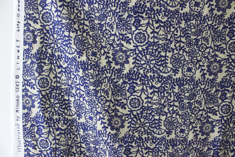 LINNETリネンプリント <br />
        チェコへの憧れ